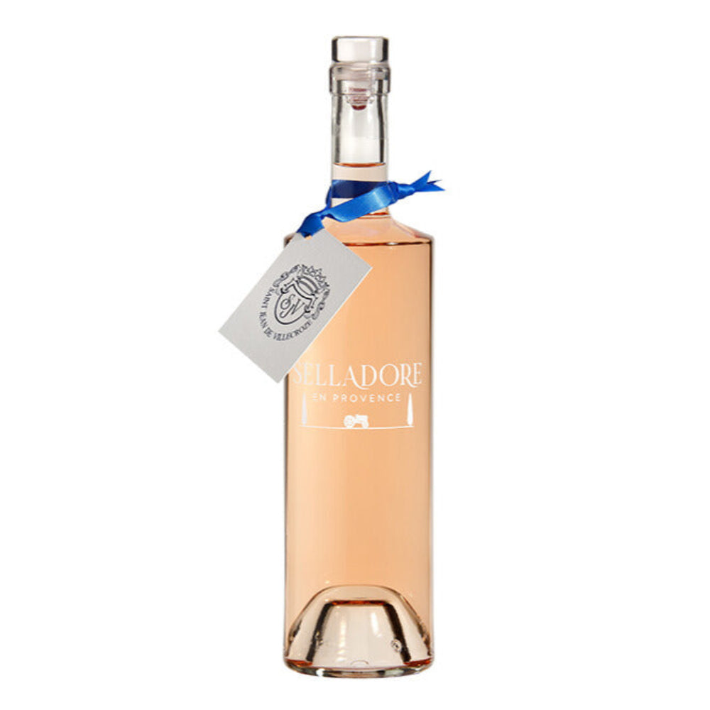 Selladore Wines Provence Rosé 2021, elegante Flasche mit rosafarbenem Wein, ideal für sommerliche Anlässe.