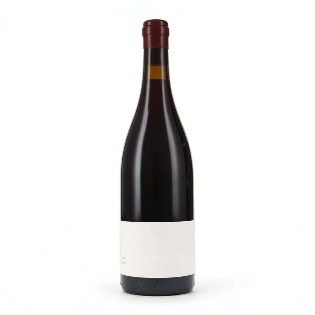 Flasche Trapet Père & Fils Bourgogne Rouge AOC 2023, rotwein in edler Flasche mit Etikett, ideal für Weinliebhaber.
